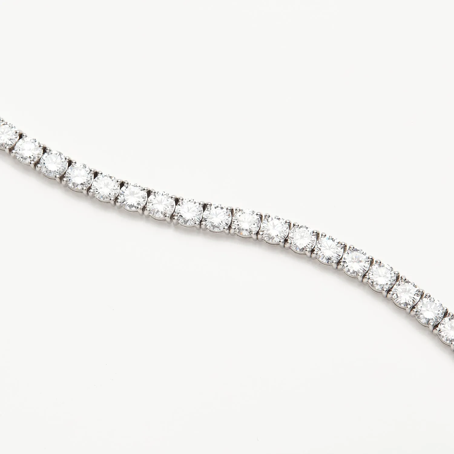 A Daily Presence Tennis Bracelet in 14k White Gold