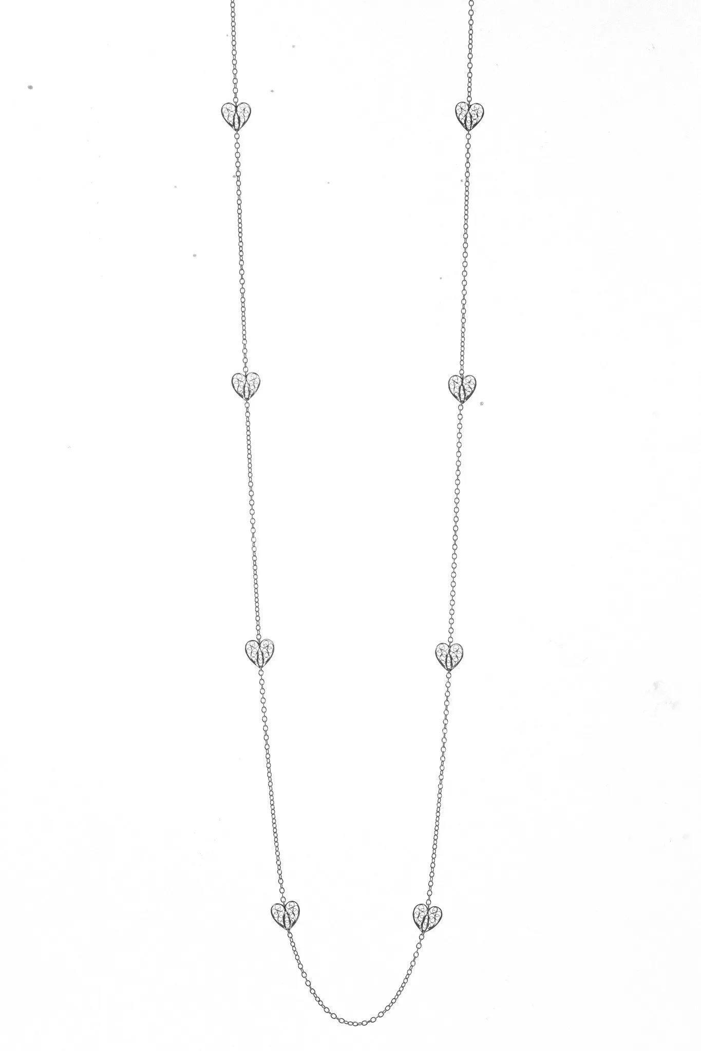 Filigree Enchanting Heart Necklace