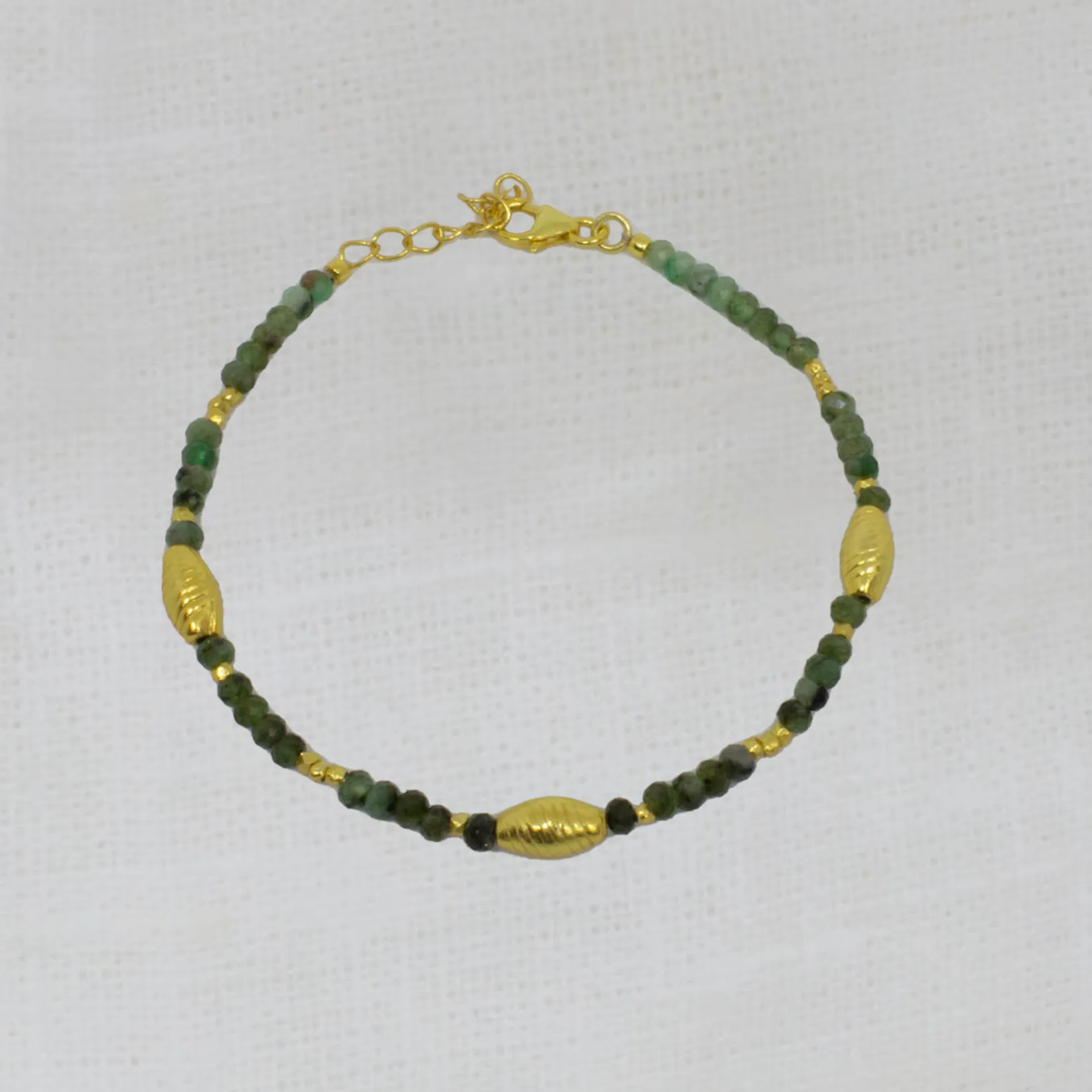 Koa Beaded Gemstone Bracelet