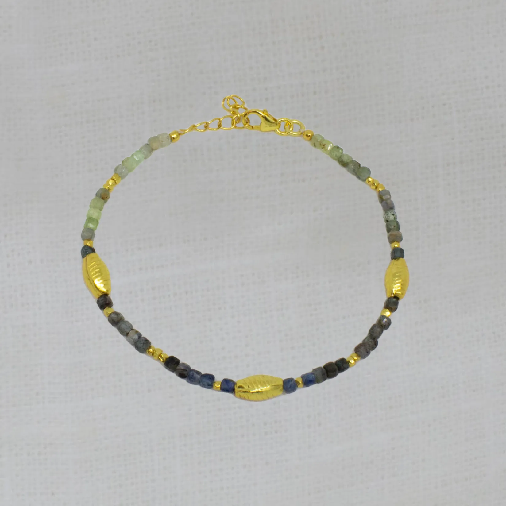 Koa Beaded Gemstone Bracelet