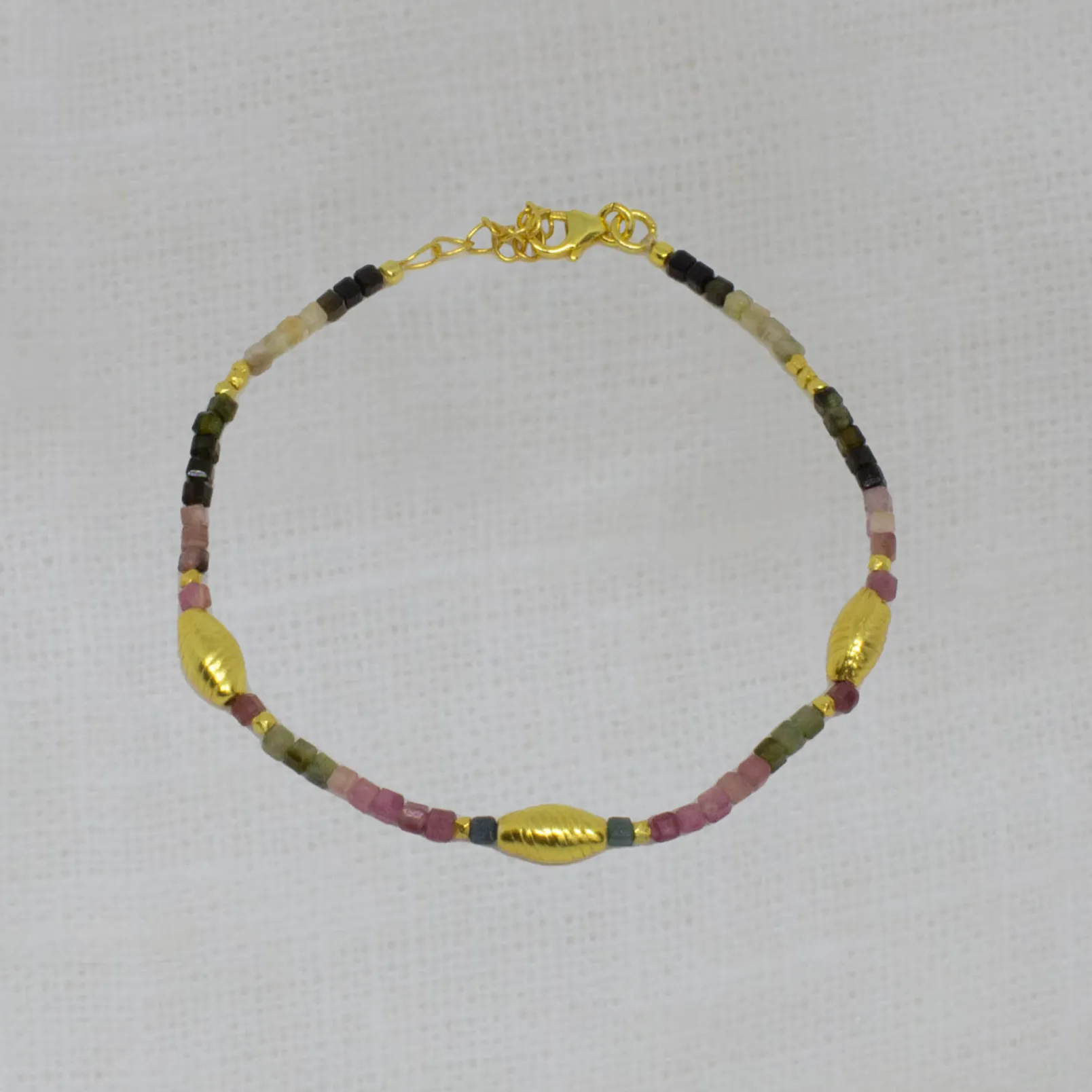 Koa Beaded Gemstone Bracelet