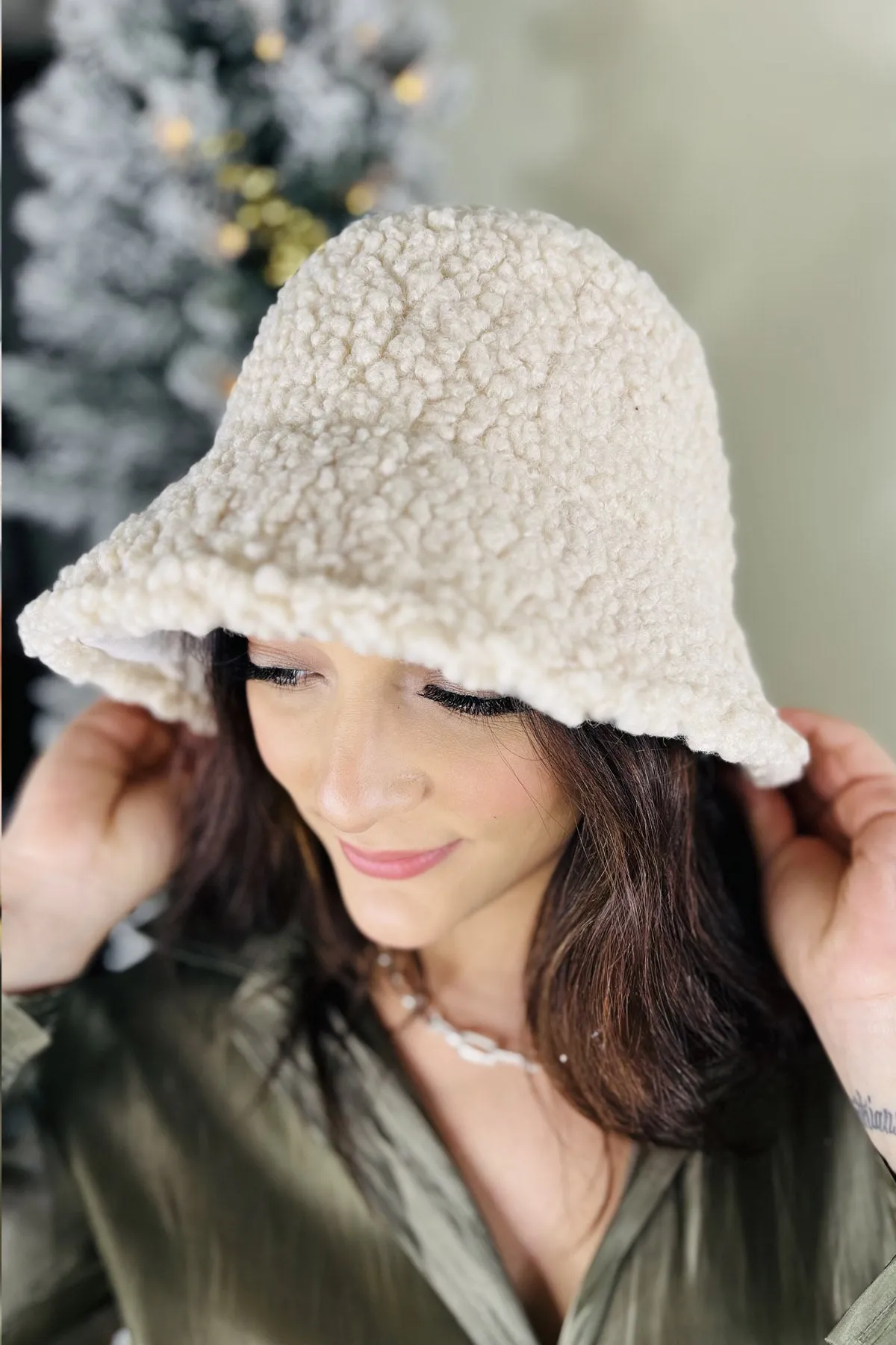 Reversible Sherpa Bucket Hat