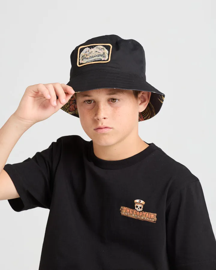 The Mad Hueys FROTHIN OUT | YOUTH REVERSIBLE BUCKET HAT