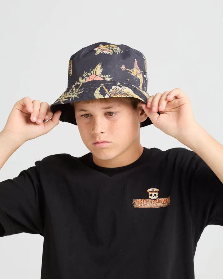 The Mad Hueys FROTHIN OUT | YOUTH REVERSIBLE BUCKET HAT