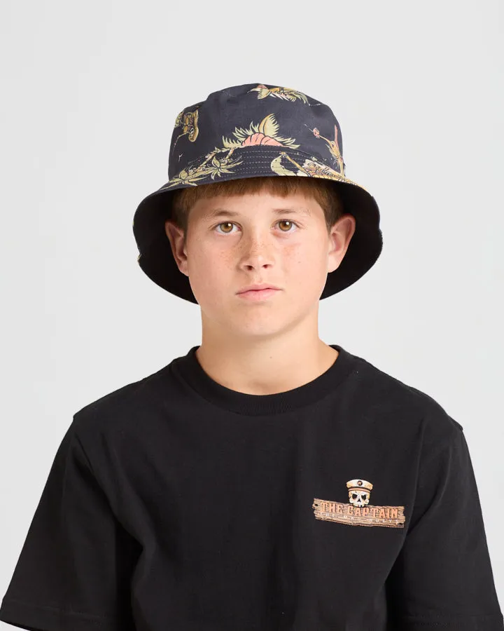 The Mad Hueys FROTHIN OUT | YOUTH REVERSIBLE BUCKET HAT