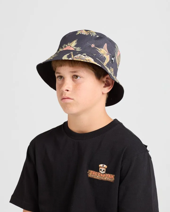 The Mad Hueys FROTHIN OUT | YOUTH REVERSIBLE BUCKET HAT